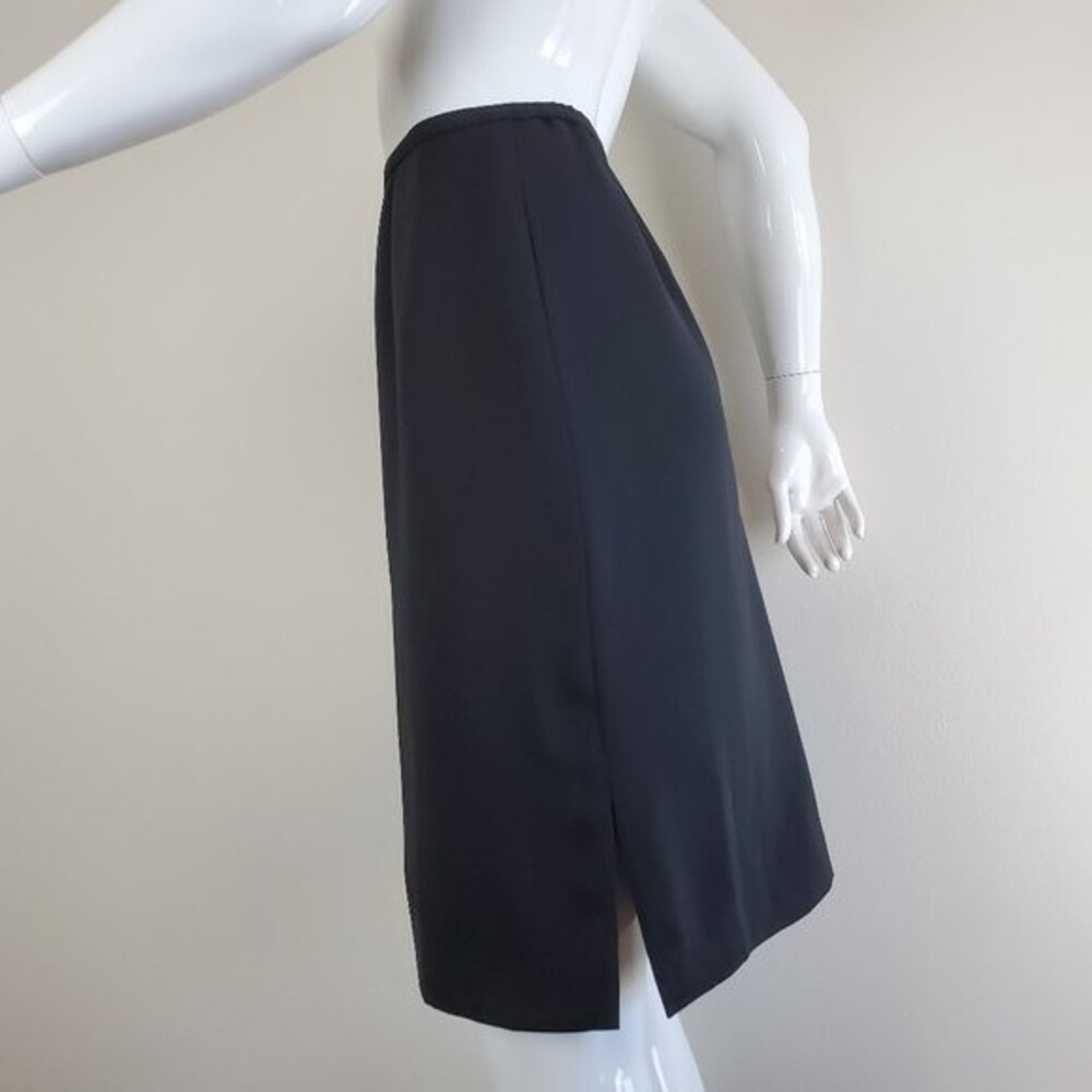 NEW Vintage 90's First Issue Black Pencil Skirt